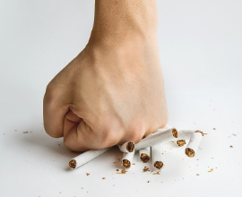 roken stoppen vierkant